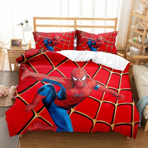 DRAPS SPIDERMAN ENFANT