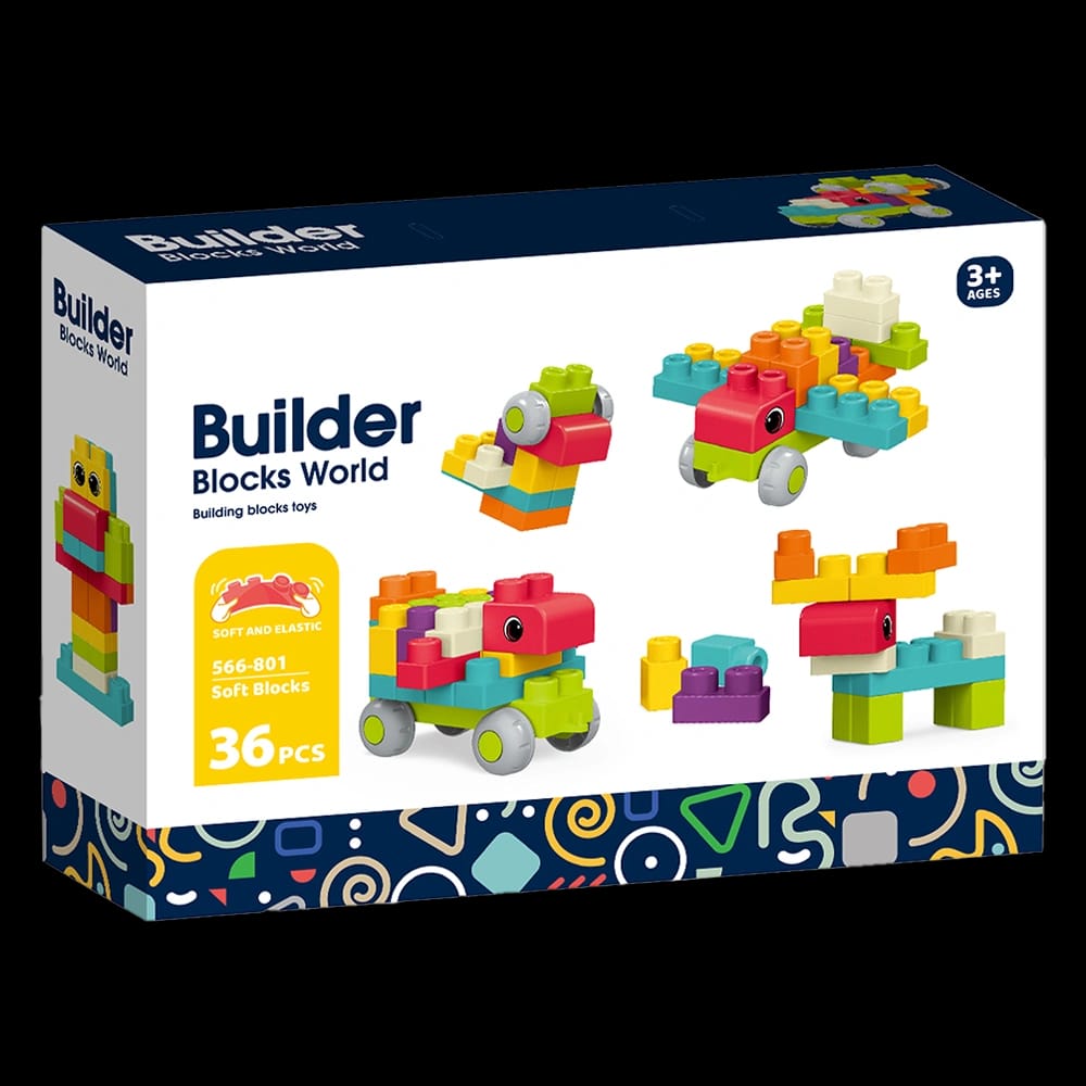 LEGO BUILDER BLOCKS WORLD 36PCS