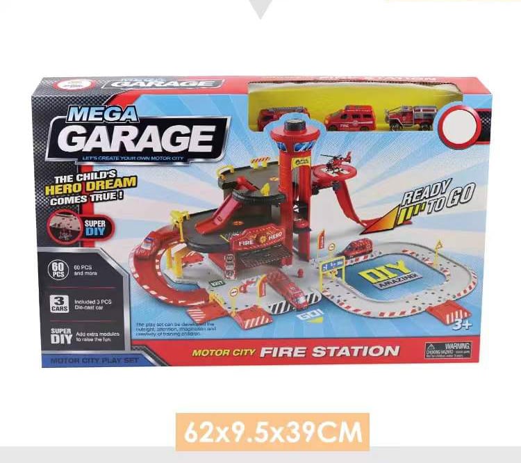 MEGA GARAGE MOTOR CITY FIRE STATION